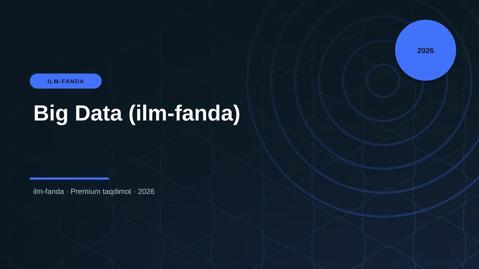 Big Data (ilm-fanda)