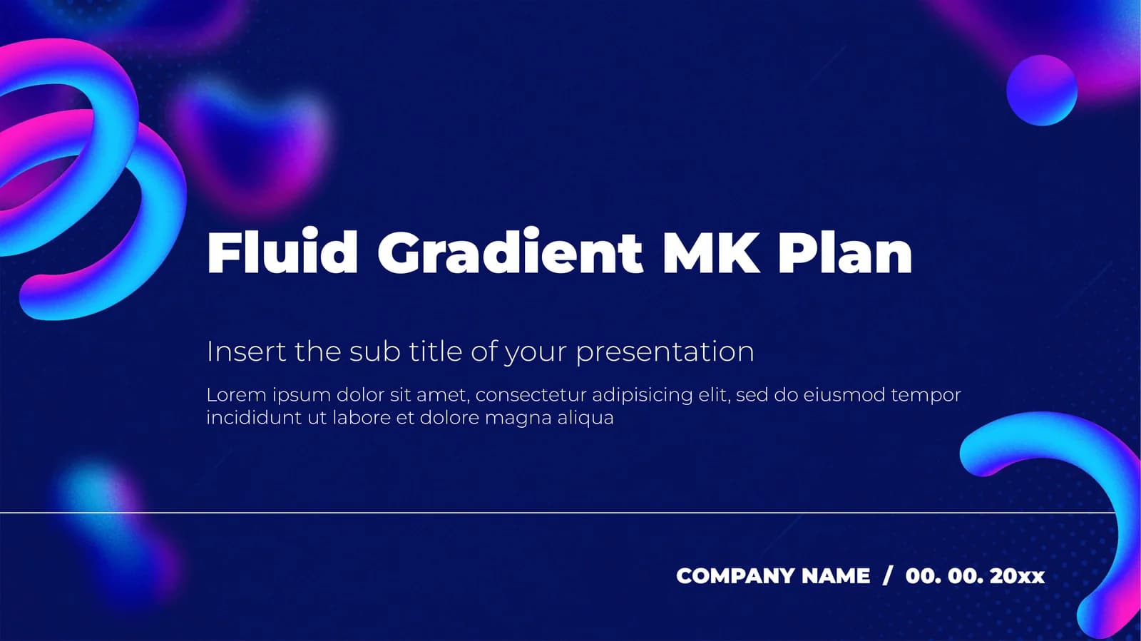 Fluid Gradient MK Plan
