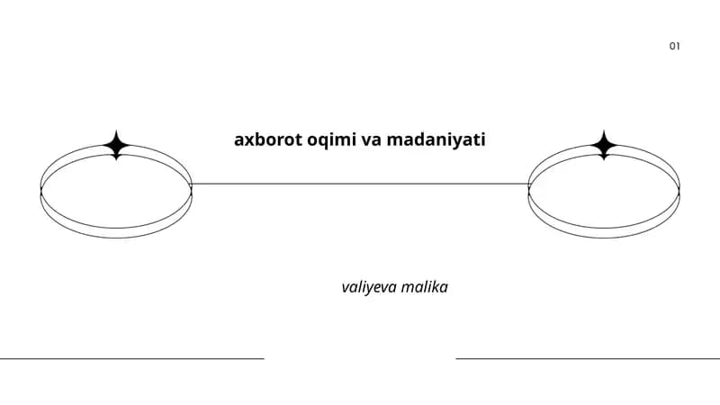 Axborot oqimi va madaniyati