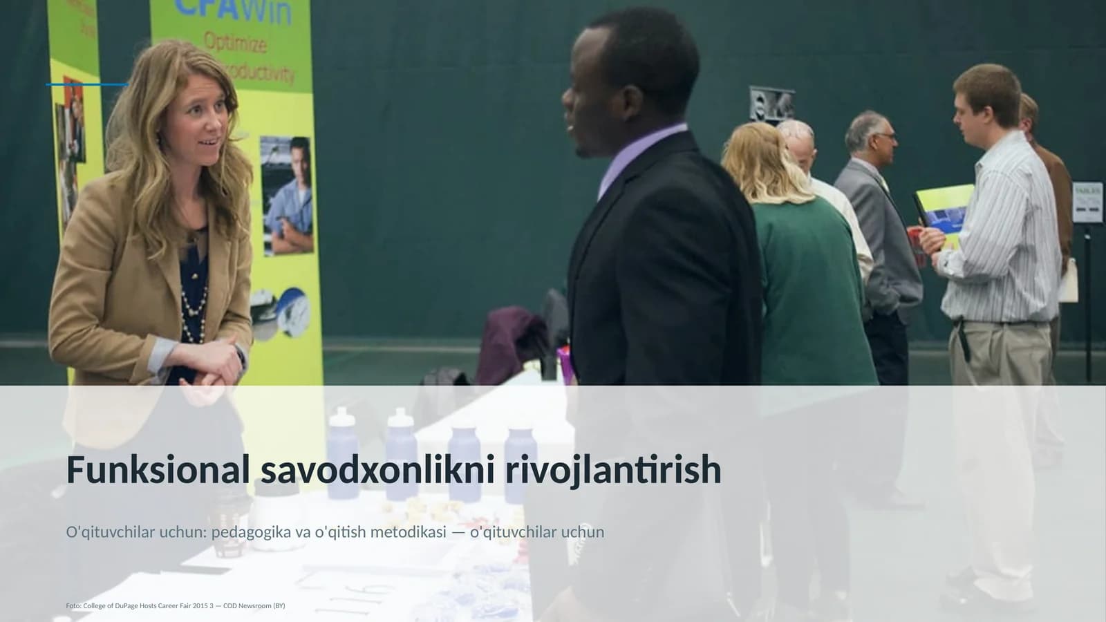 Funksional savodxonlikni rivojlantirish