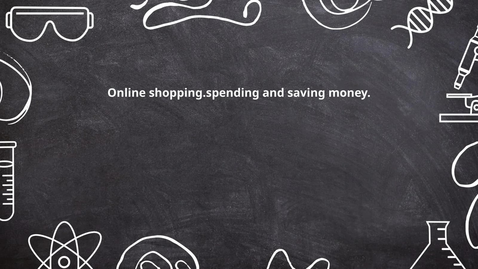 Online Shopping: Spending and Saving Money