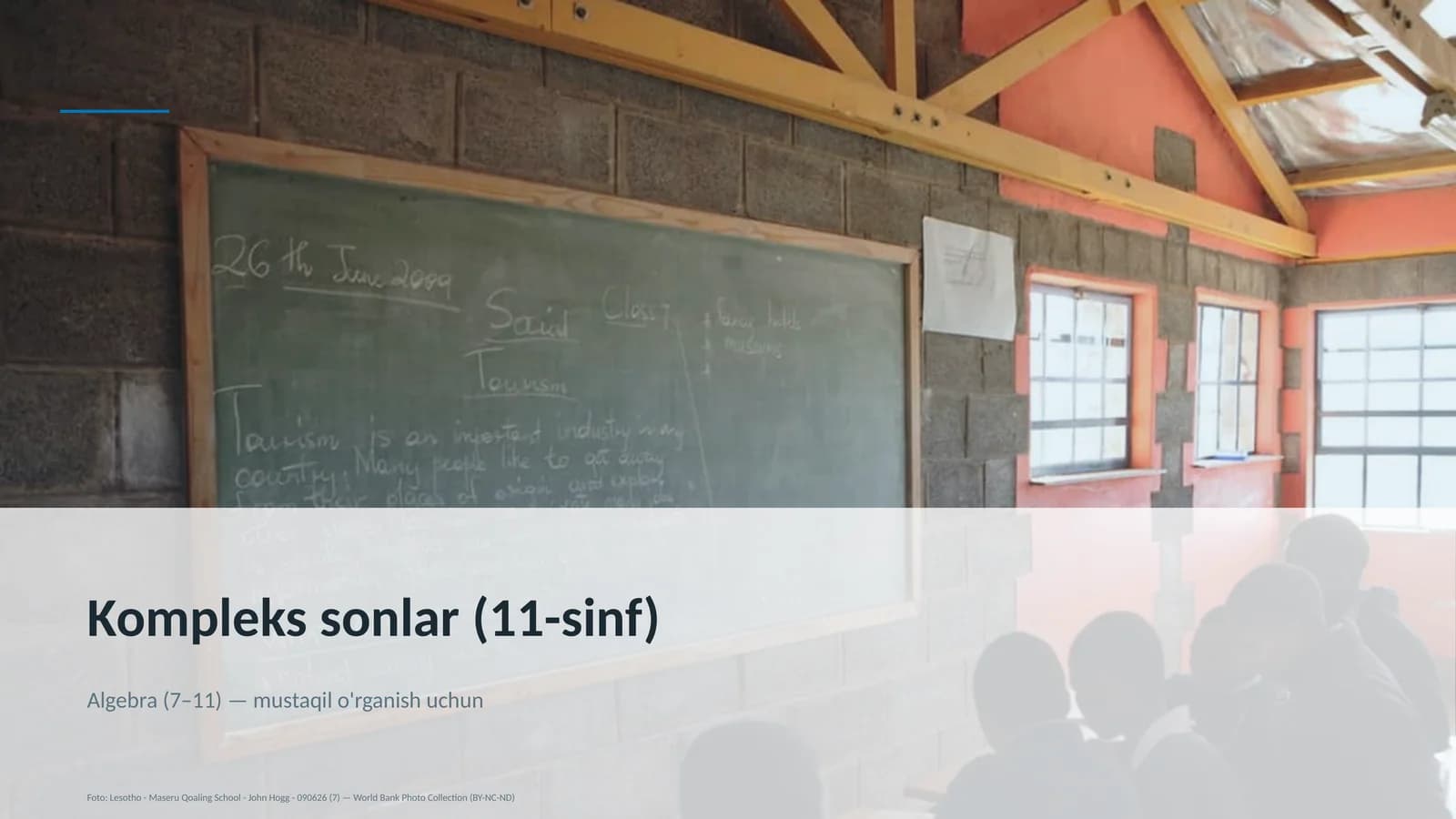 Kompleks sonlar (11-sinf)