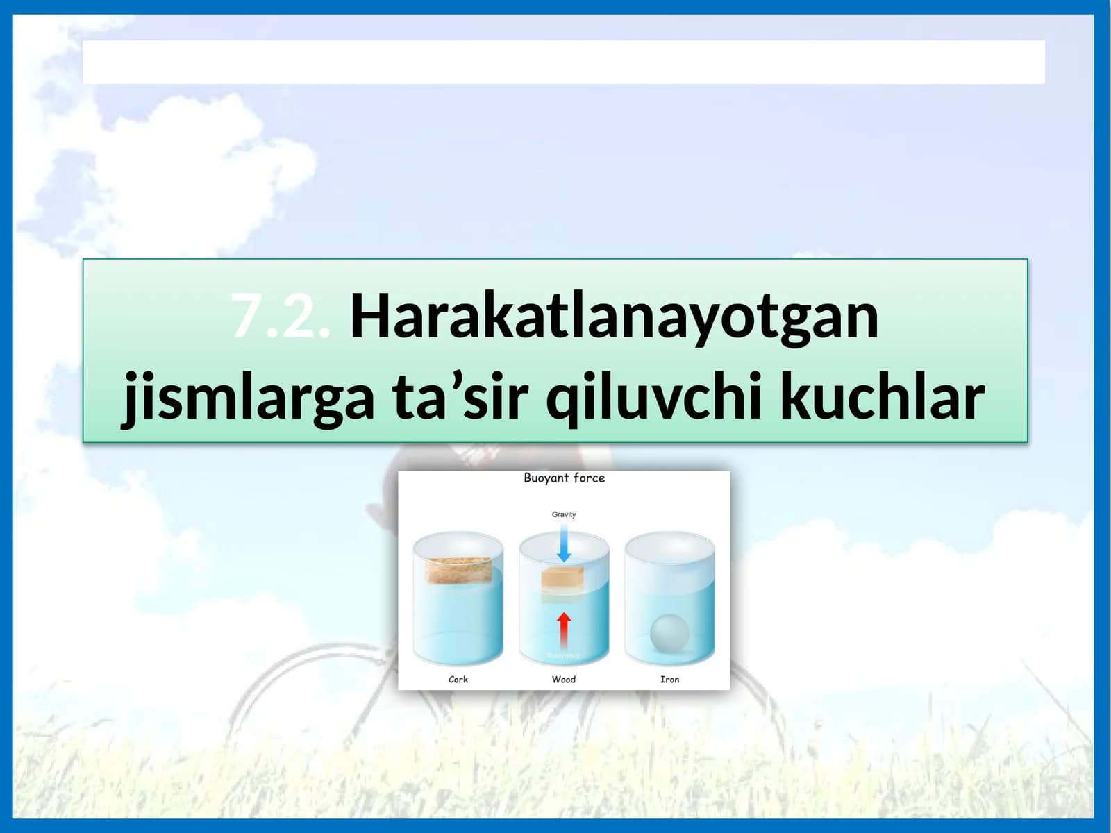 Harakatlanayotgan jismlar