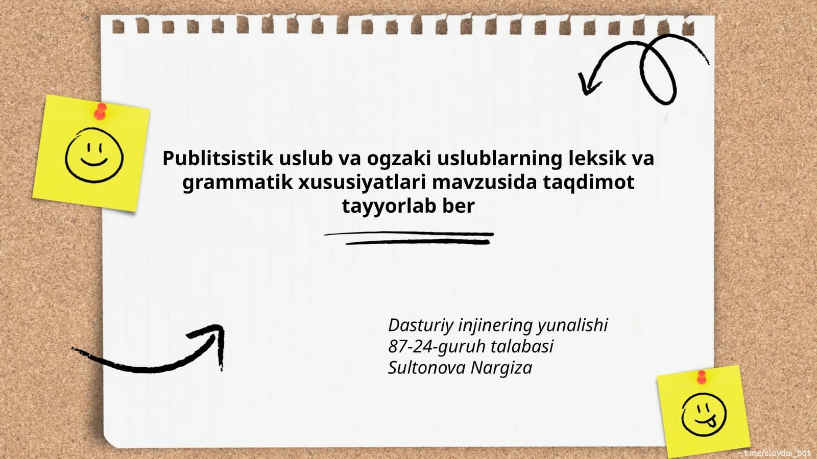 Publitsistik uslub va ogzaki uslublarning leksik va grammatik xususiyatlari