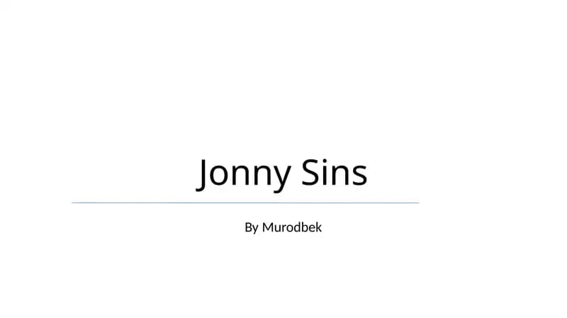 Jonny Sins