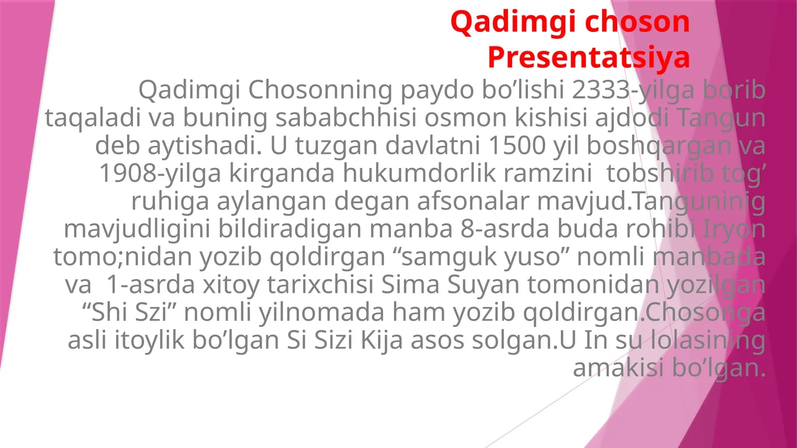 QadimgichosonPresentatsiya