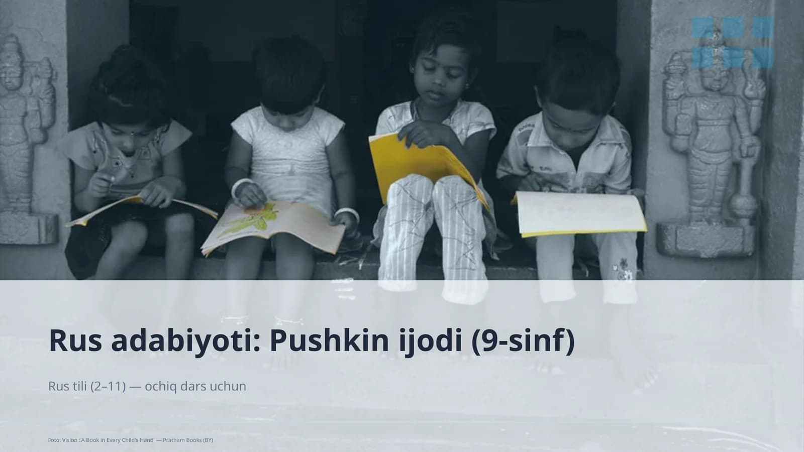 Rus adabiyoti: Pushkin ijodi (9-sinf)