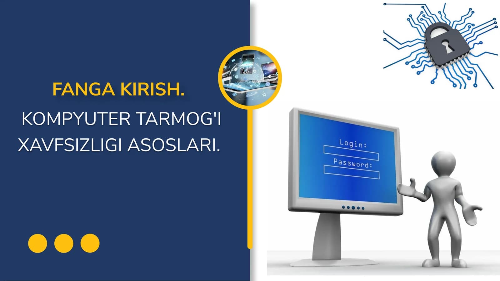 KOMPYUTER TARMOG'I XAVFSIZLIGI ASOSLARI