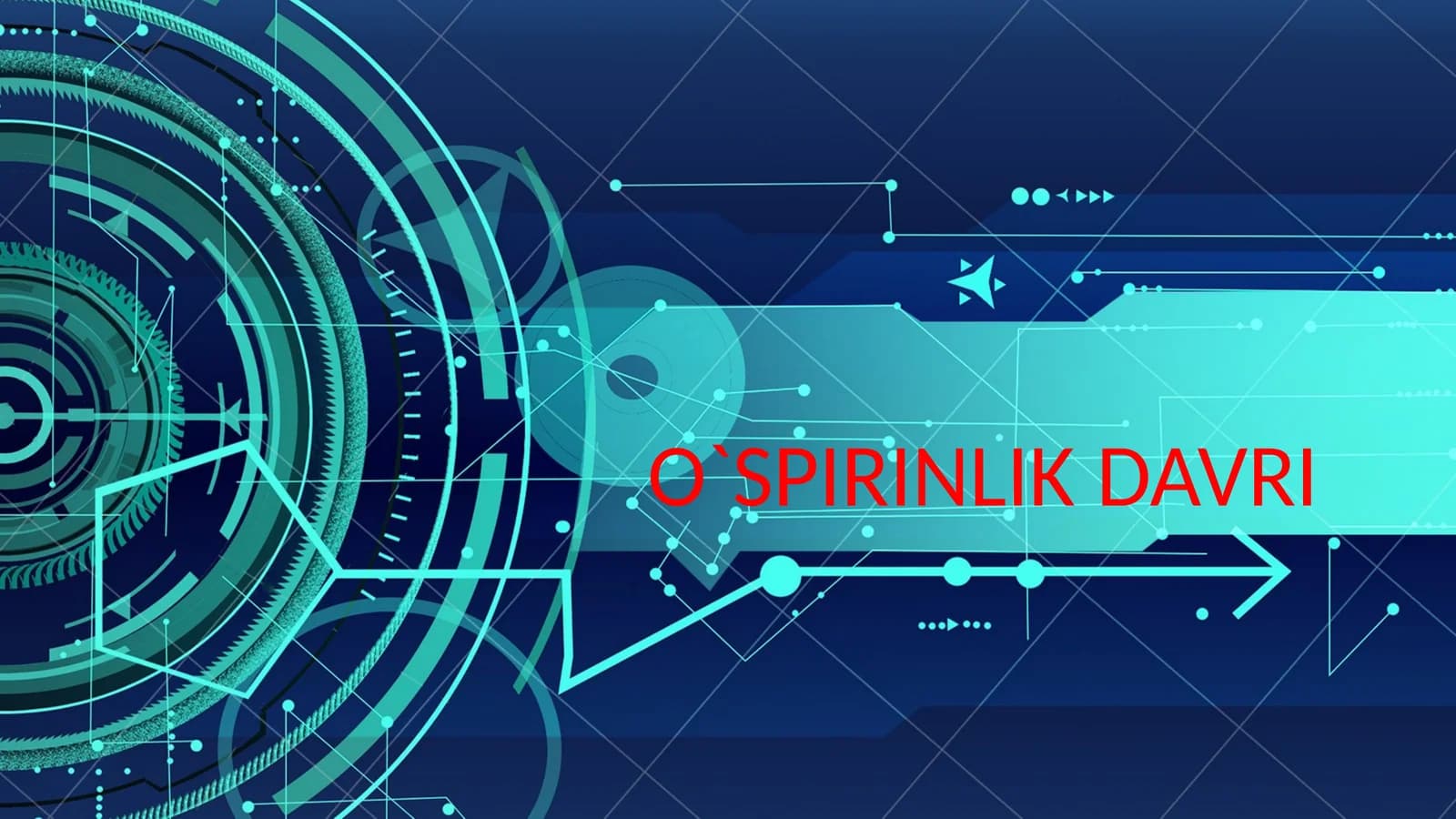 O`SPIRINLIKDAVRI