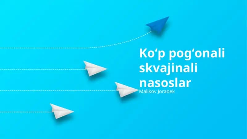 Ko'p bosqichli vaginal nasoslar
