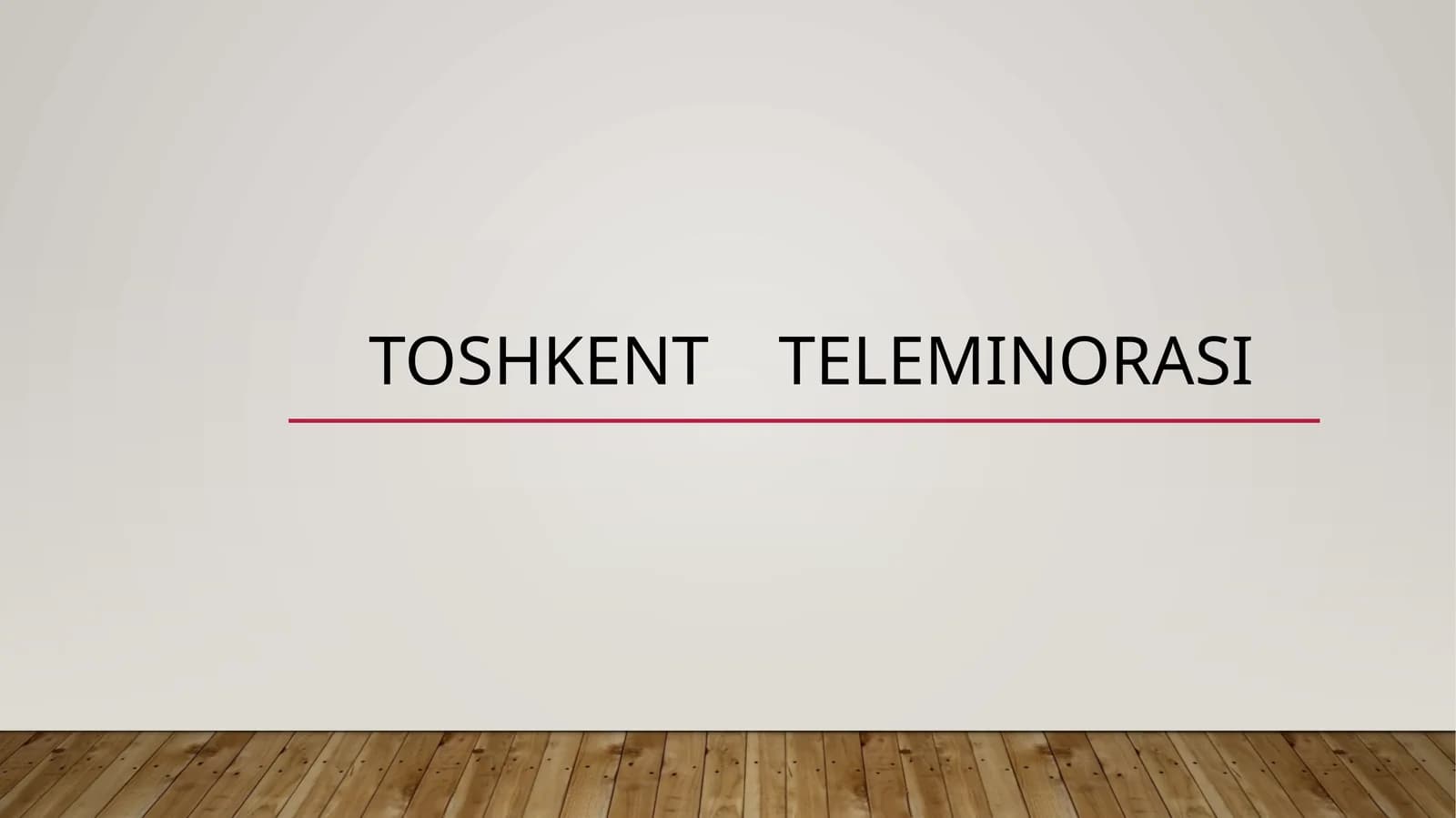 Toshkent teleminorasi