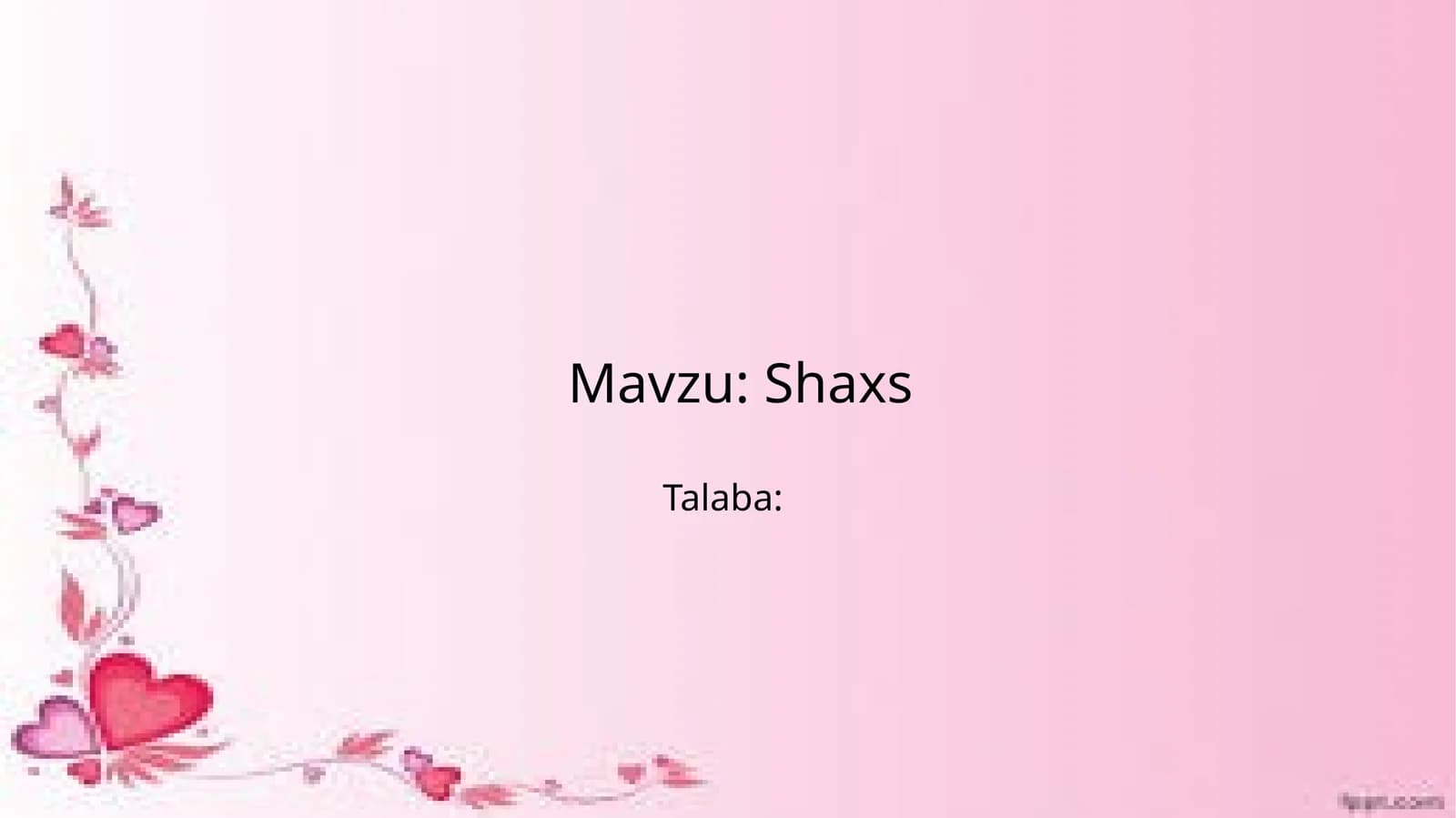 Shaxs