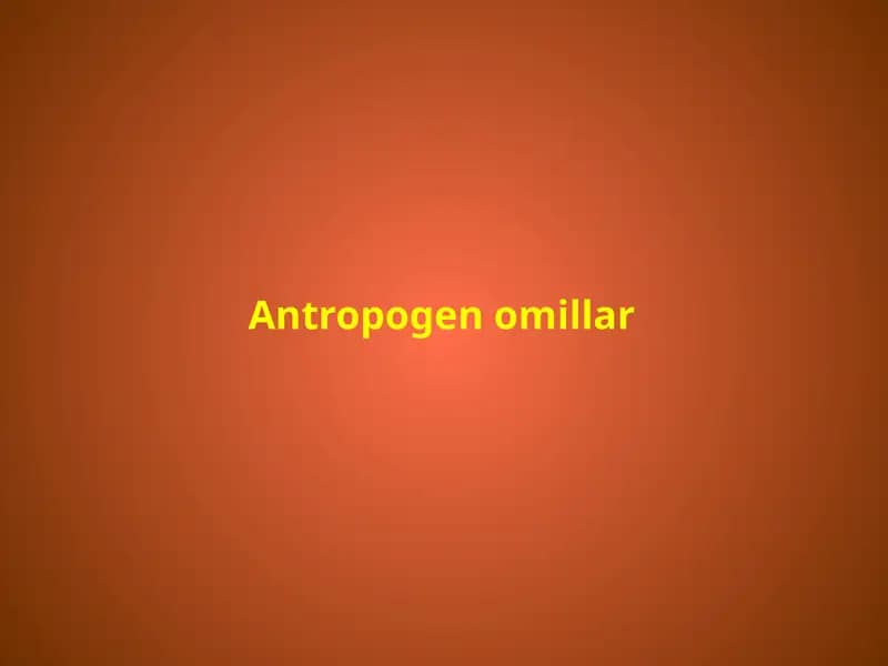 Antropogenomillar