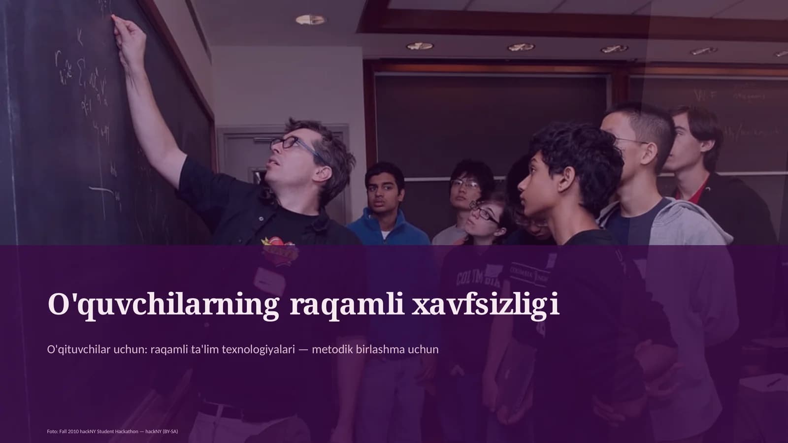 O'quvchilarning raqamli xavfsizligi