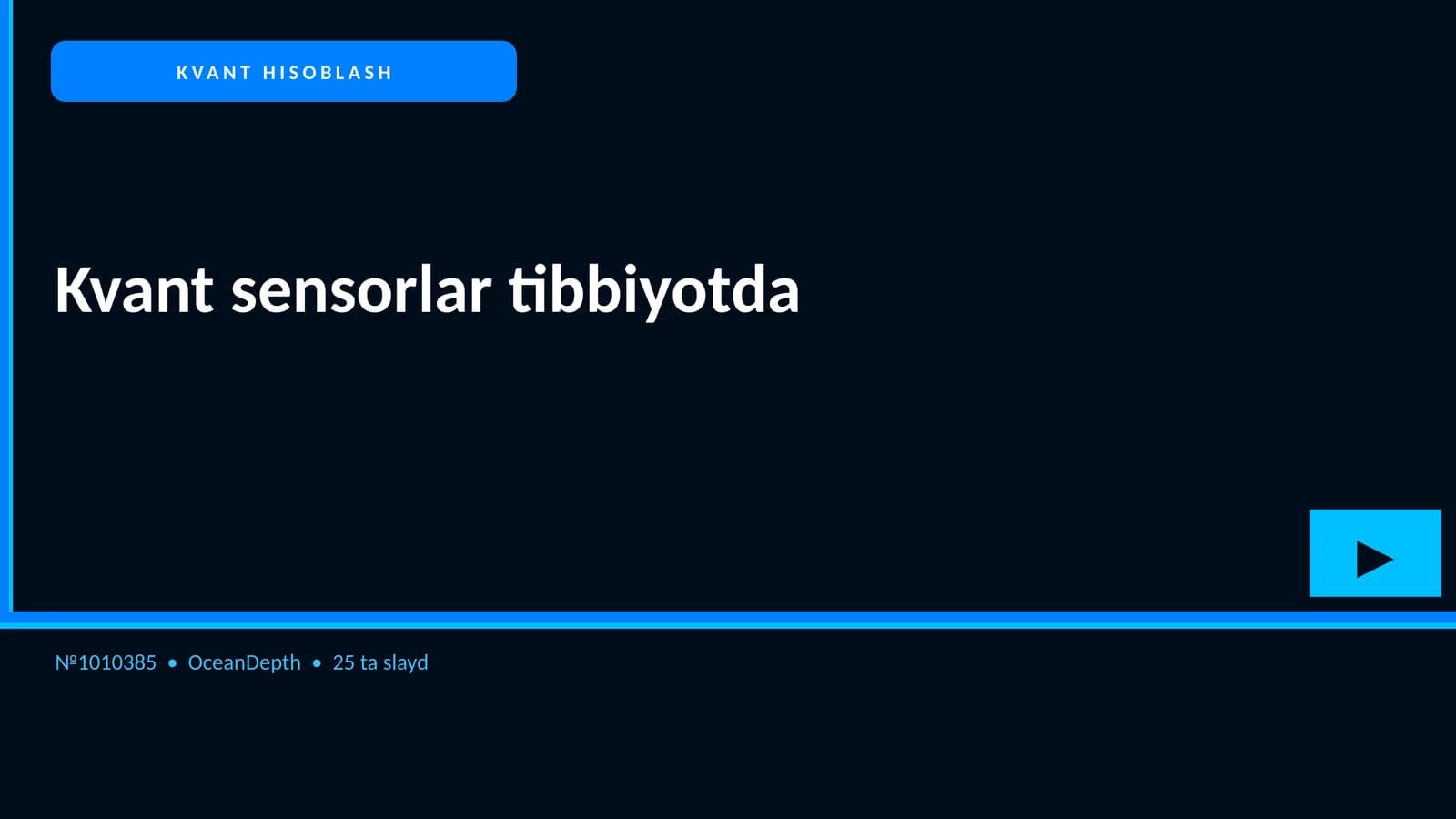 Kvant sensorlar tibbiyotda