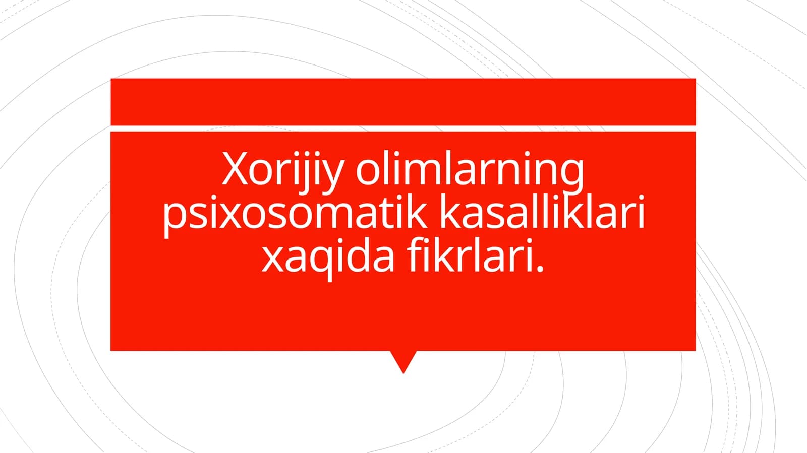 Xorijiy olimlarning psixosomatik kasalliklari xaqida fikrlari
