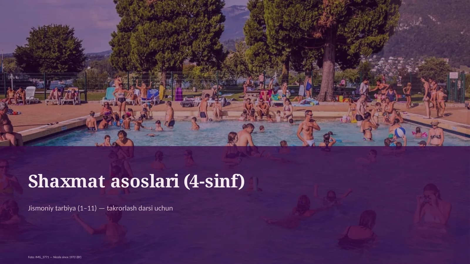 Shaxmat asoslari (4-sinf)