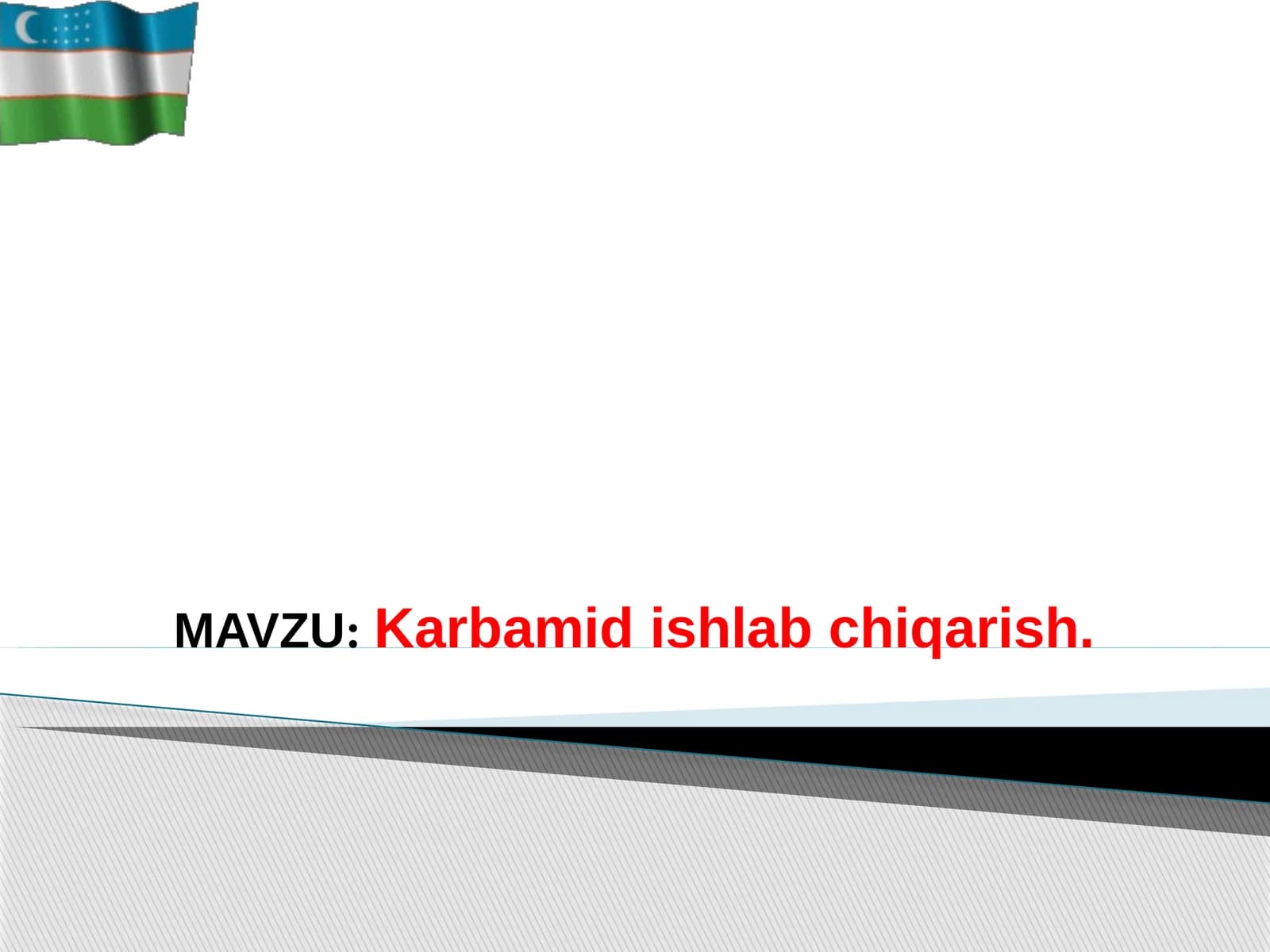 Karbamid ishlab chiqarish