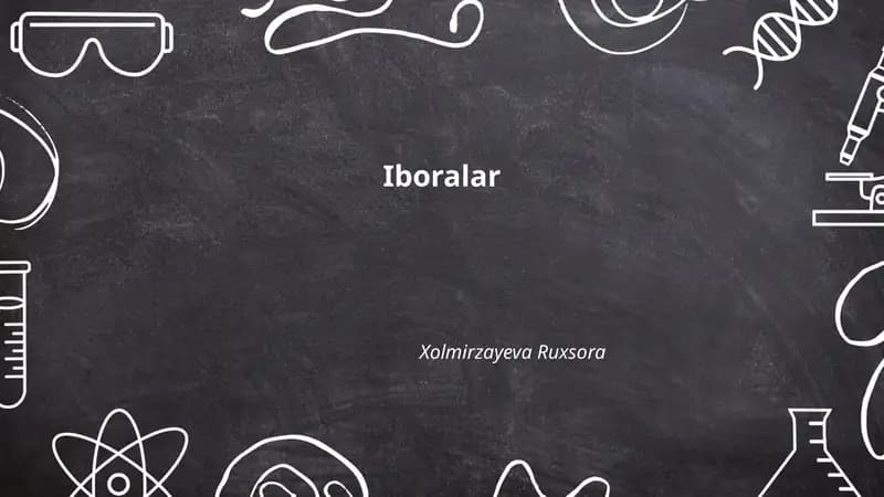 Iboralar