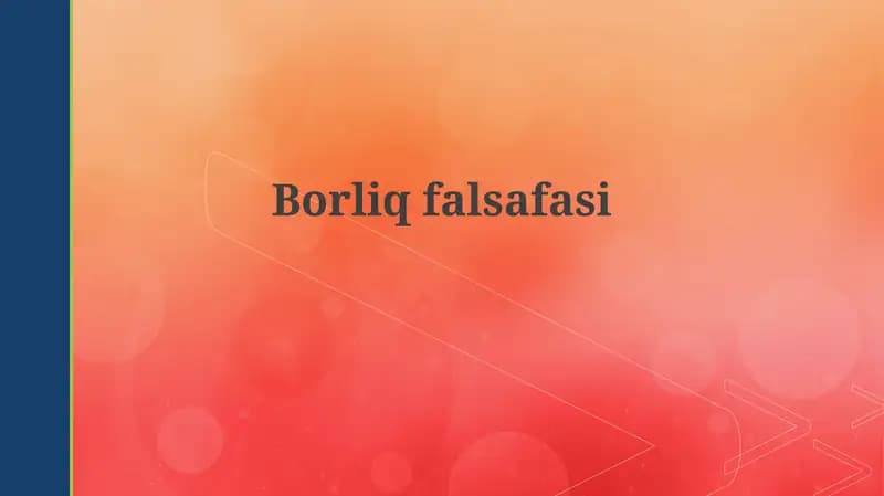 Borliqfalsafasi