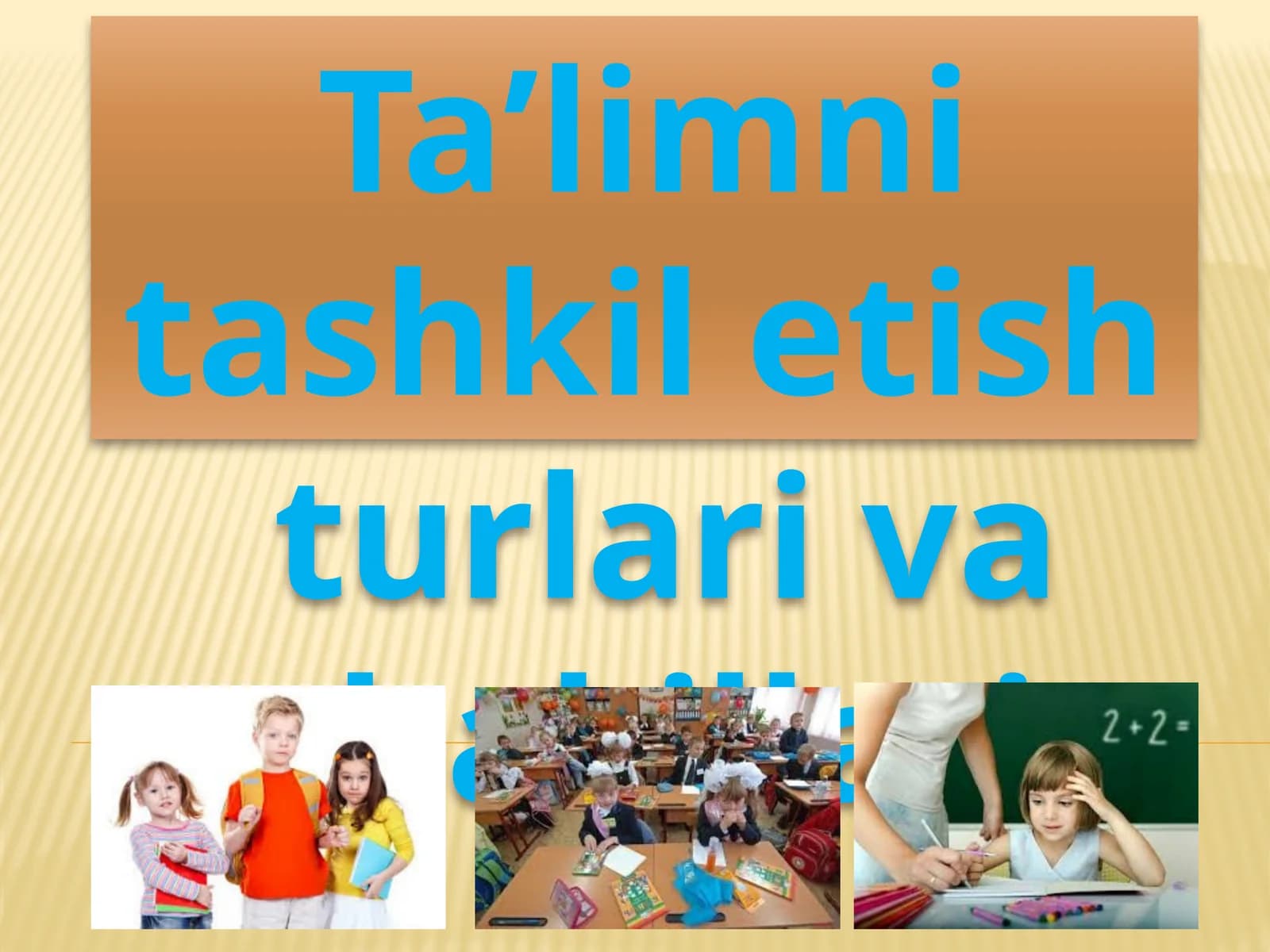Ta’limnitashkiletish
