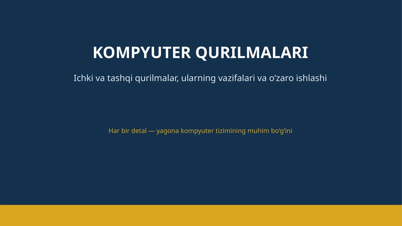 information