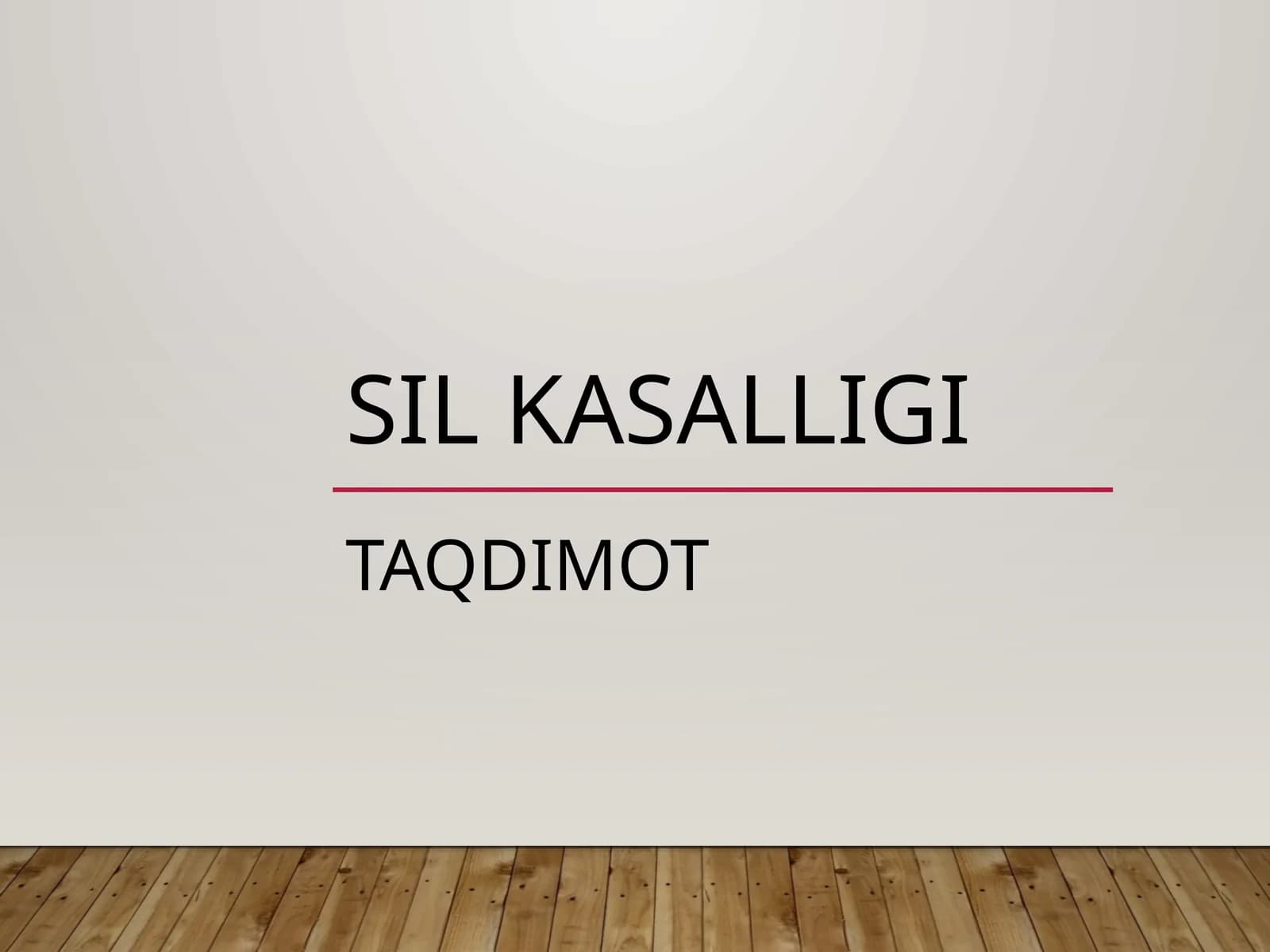 Sil Kasalligi