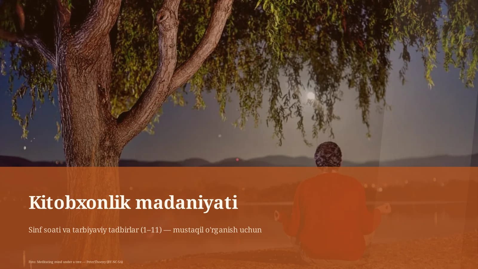 Kitobxonlik madaniyati