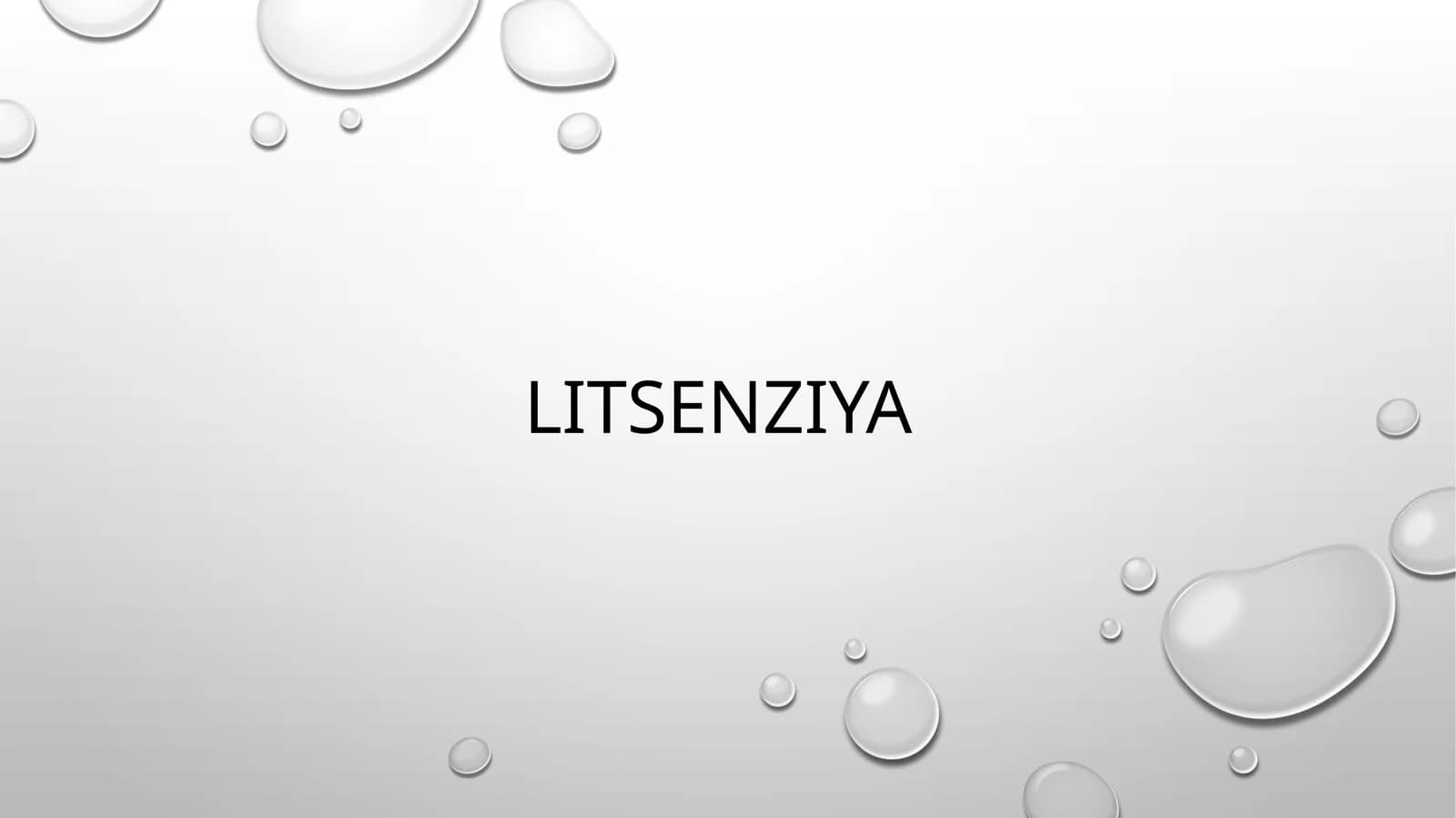 Litsenziya