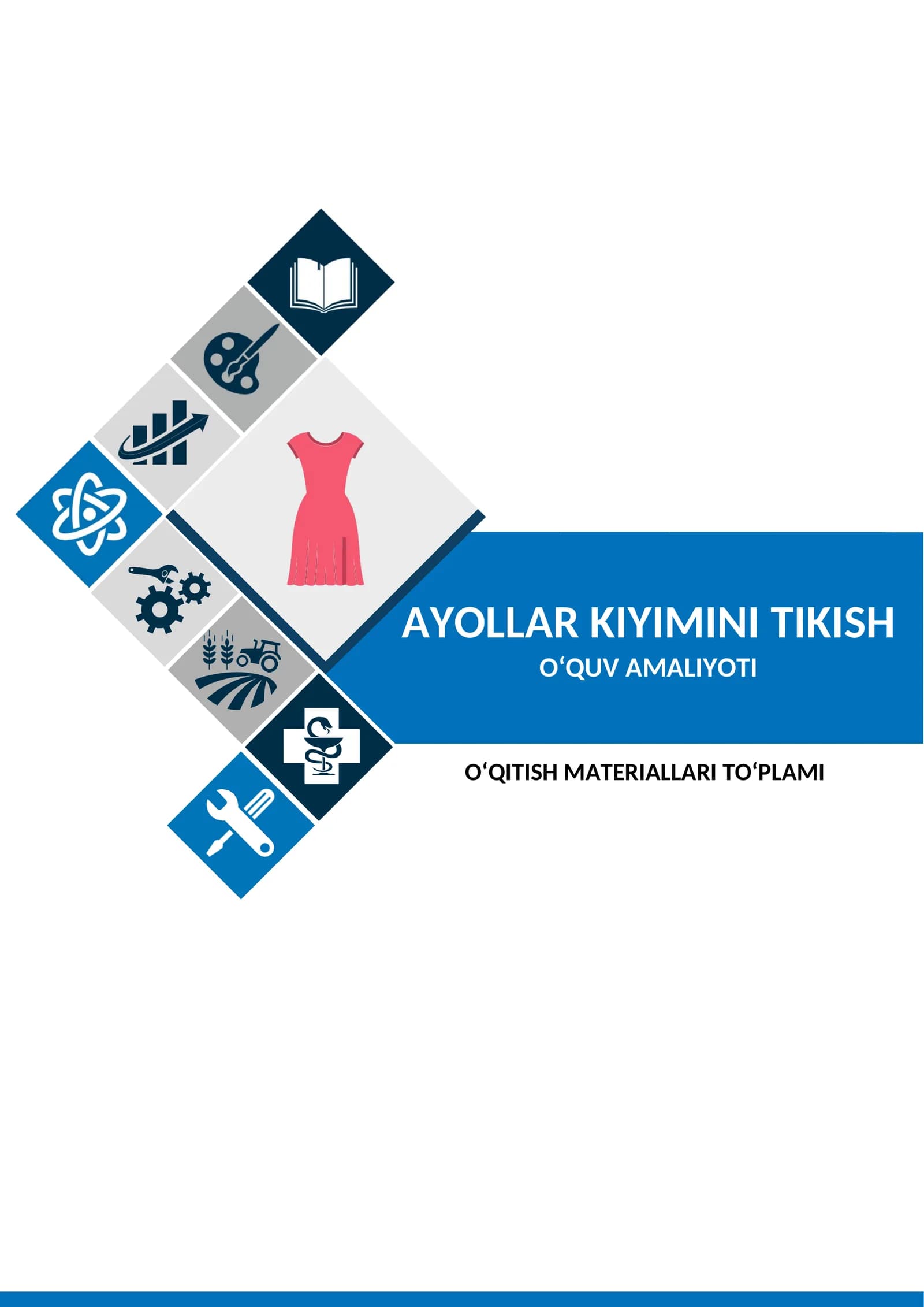 “AYOLLAR KIYIMINI TIKISH” O‘QUV AMALIYOTIDAN O‘QITISH MATERIALLAR TO‘PLAMI