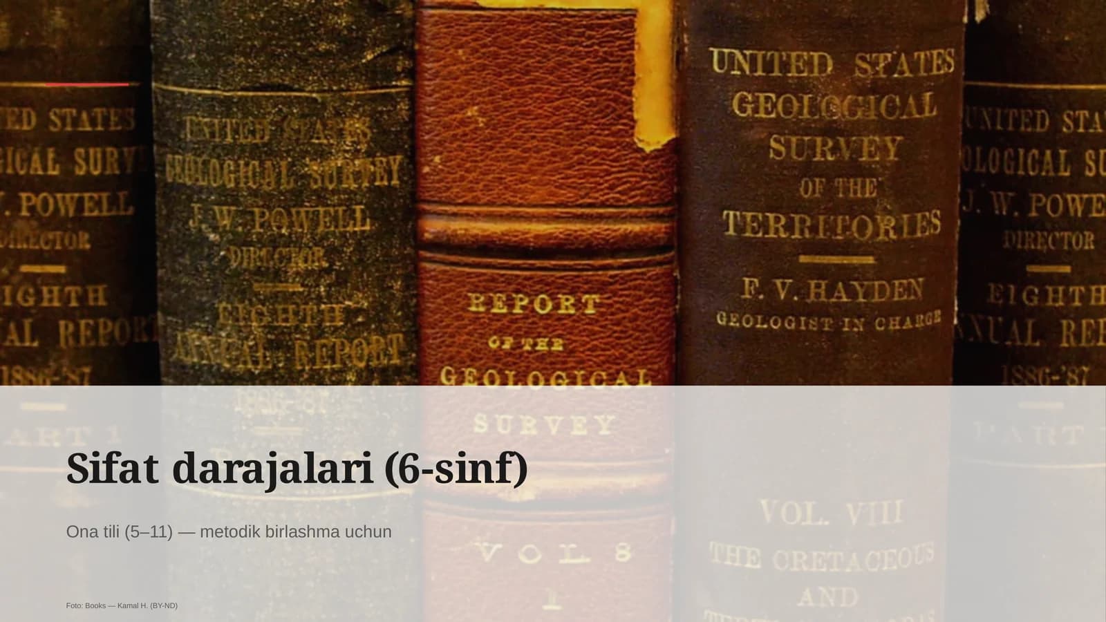 Sifat darajalari (6-sinf)