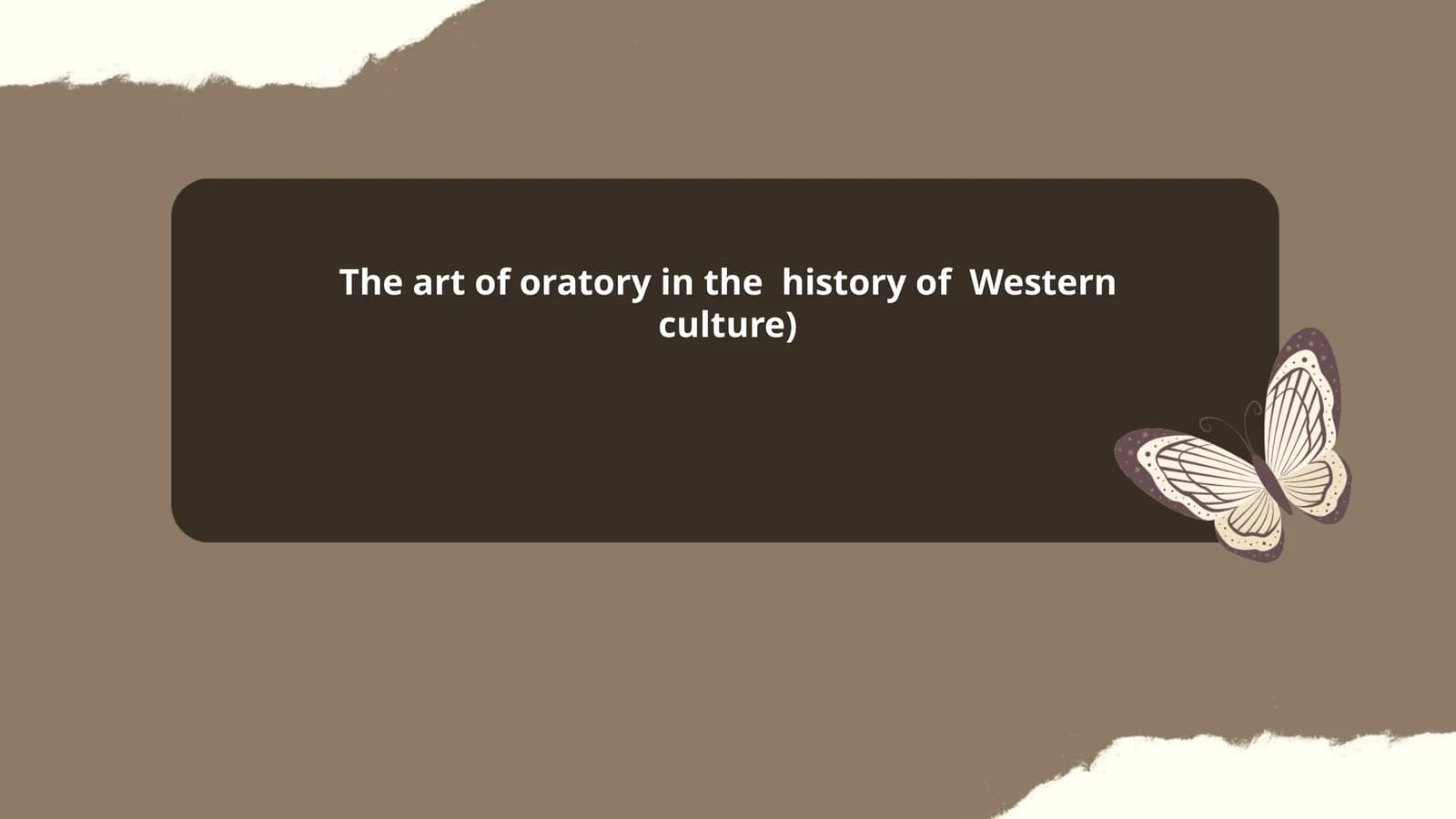 Antik davrdagi nutq san’ati