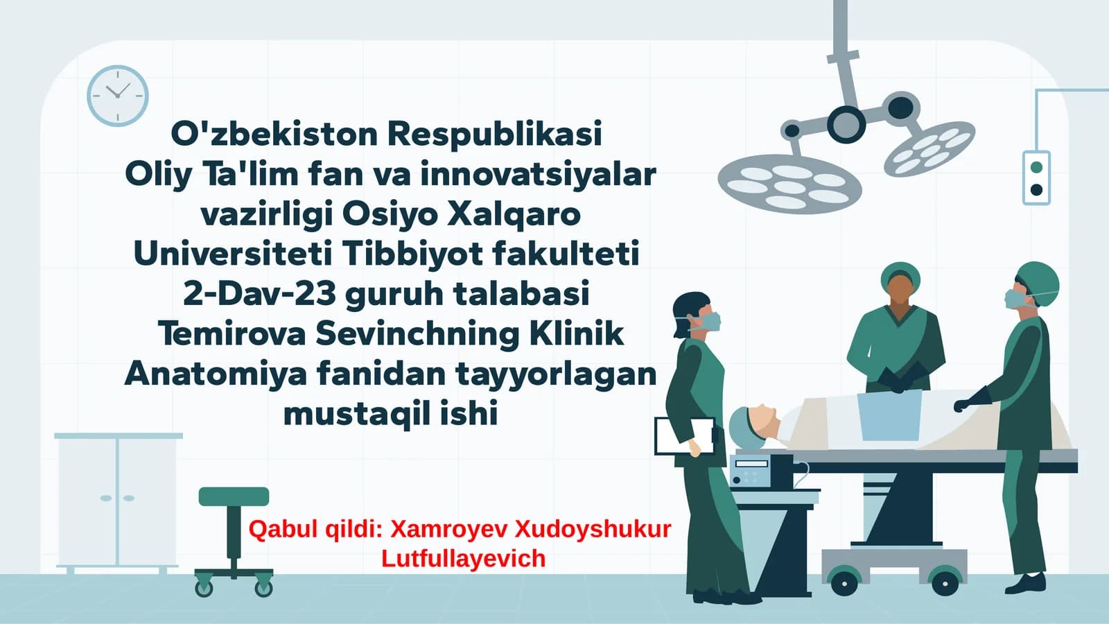 Siydik yo'li nuqsonlari: tug'ma torayishi, ikkilanishi, kaltalashishi, tug'ma gidronefroz va ularda bajariladigan  operatsiyalar