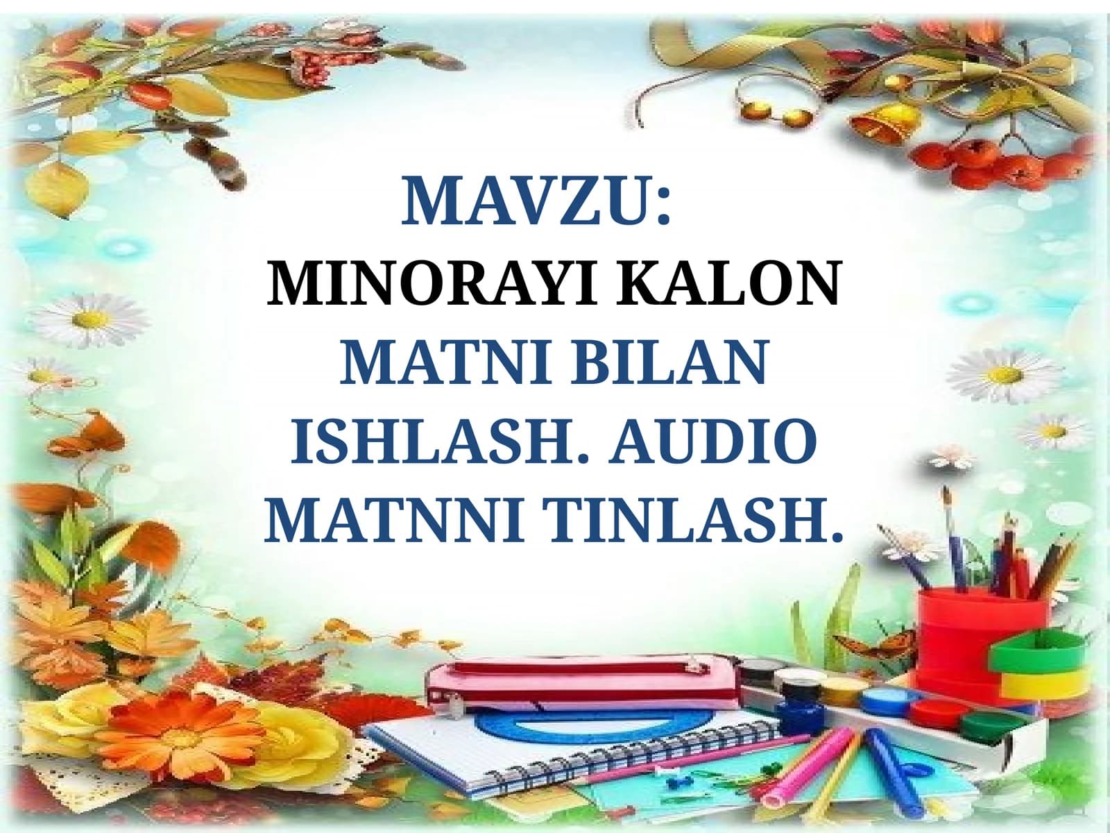 MINORAYI KALON