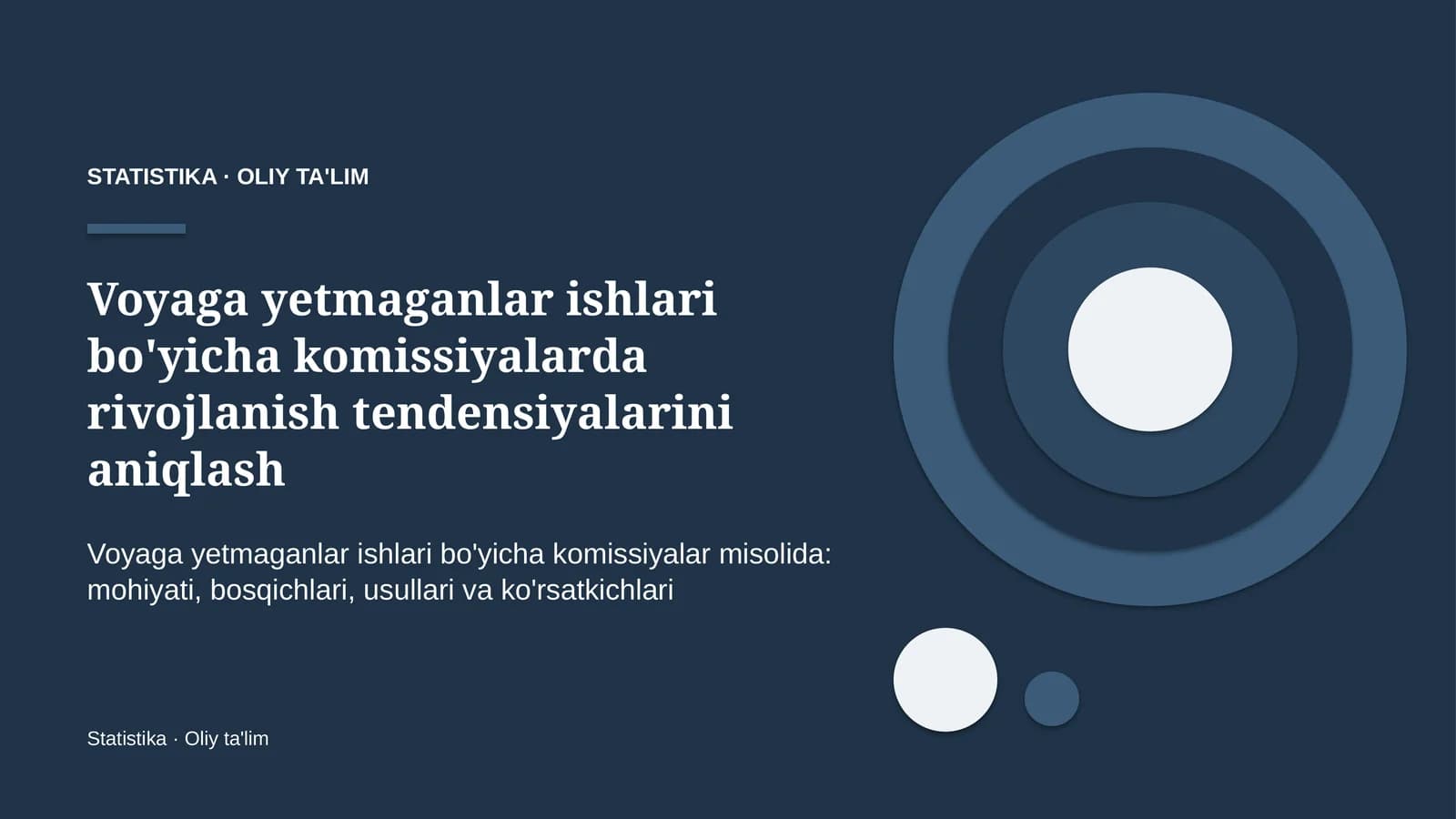 voyaga yetmaganlar ishlari bo'yicha komissiyalarda rivojlanish tendensiyalarini aniqlash 8906