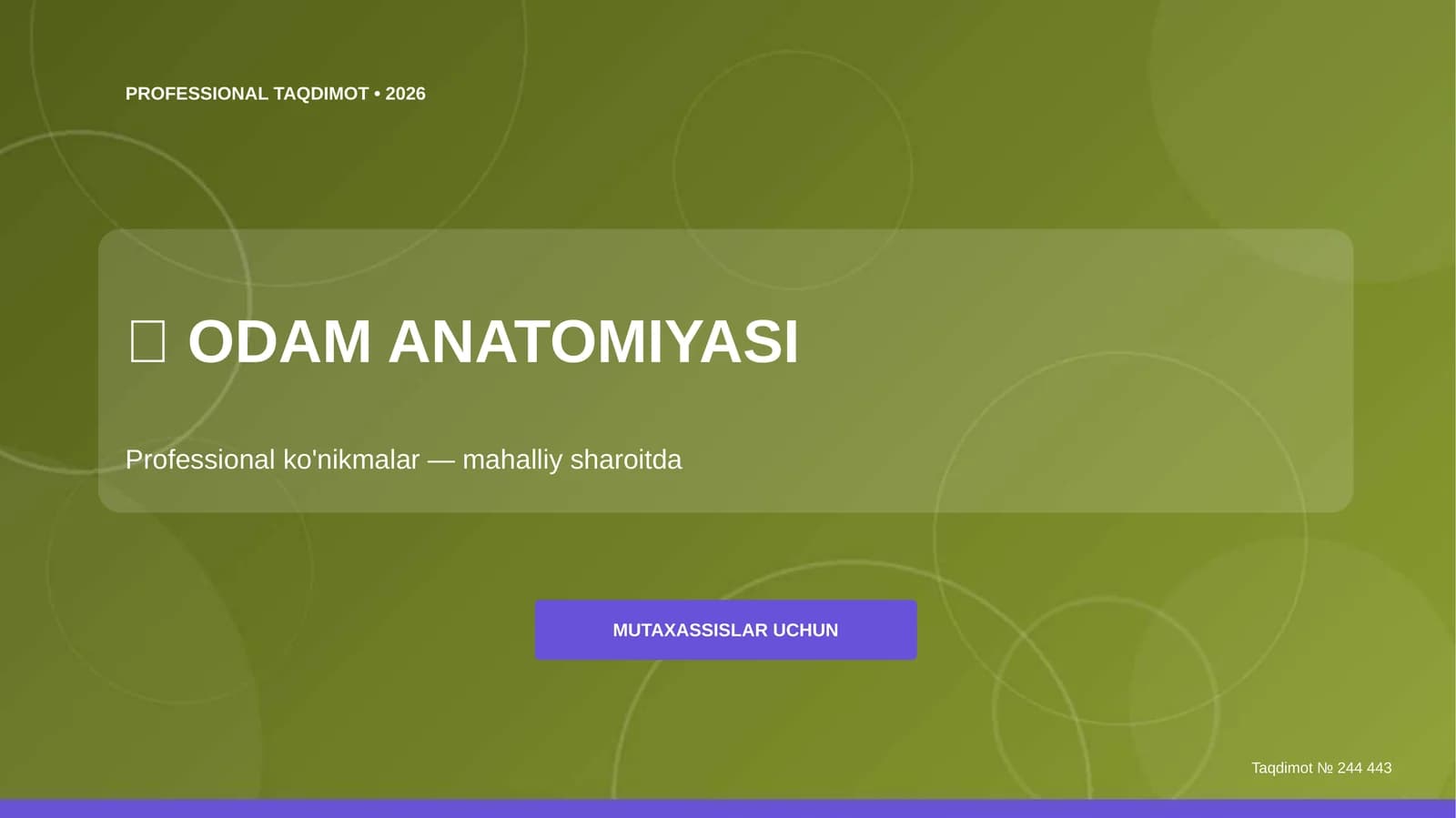 Odam Anatomiyasi