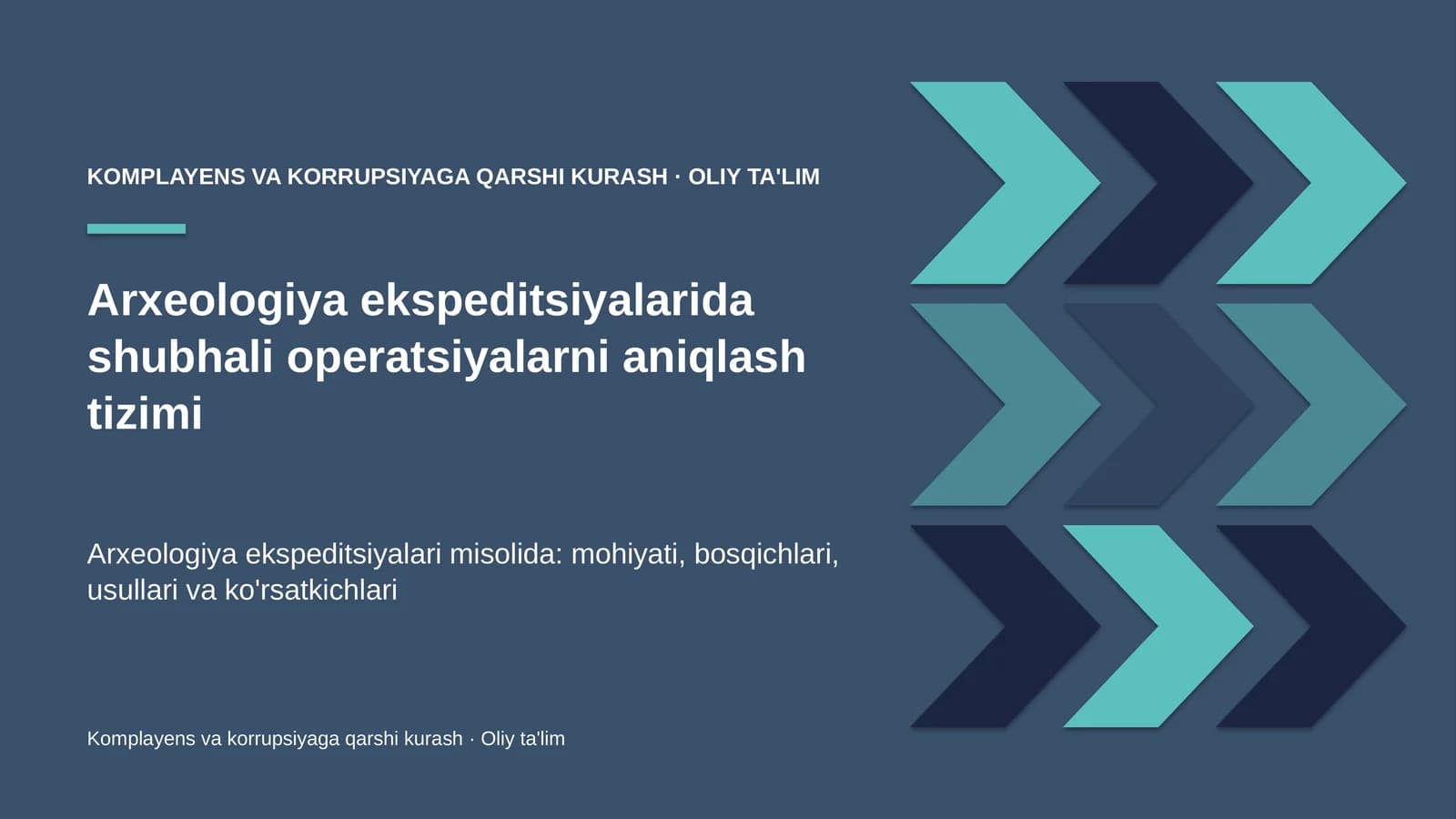 arxeologiya ekspeditsiyalarida shubhali operatsiyalarni aniqlash tizimi 5308