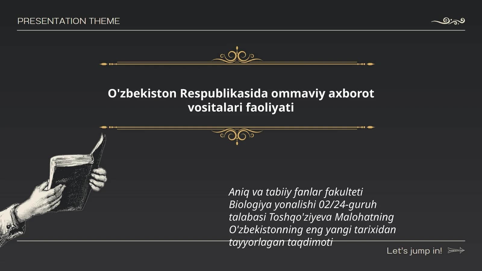 O'zbekistonning eng yangi tarixi