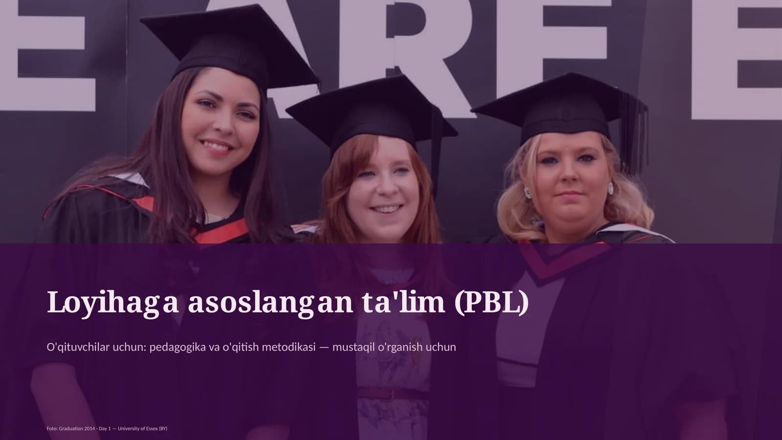 Loyihaga asoslangan ta'lim (PBL)