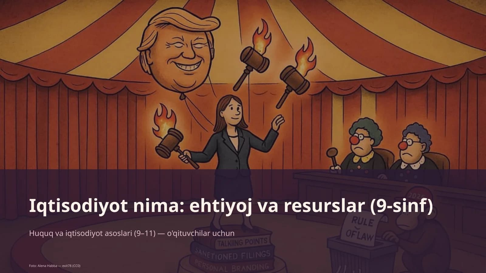 Iqtisodiyot nima: ehtiyoj va resurslar (9-sinf)