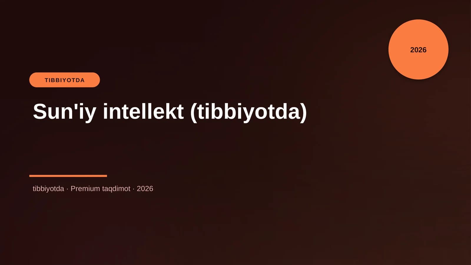 Sun'iy intellekt (tibbiyotda)