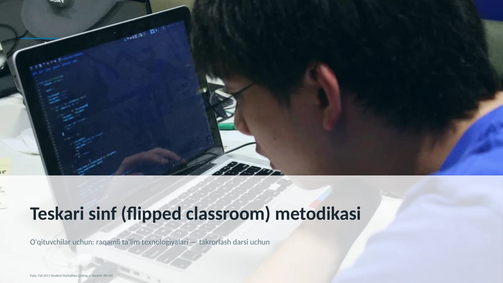 Teskari sinf (flipped classroom) metodikasi