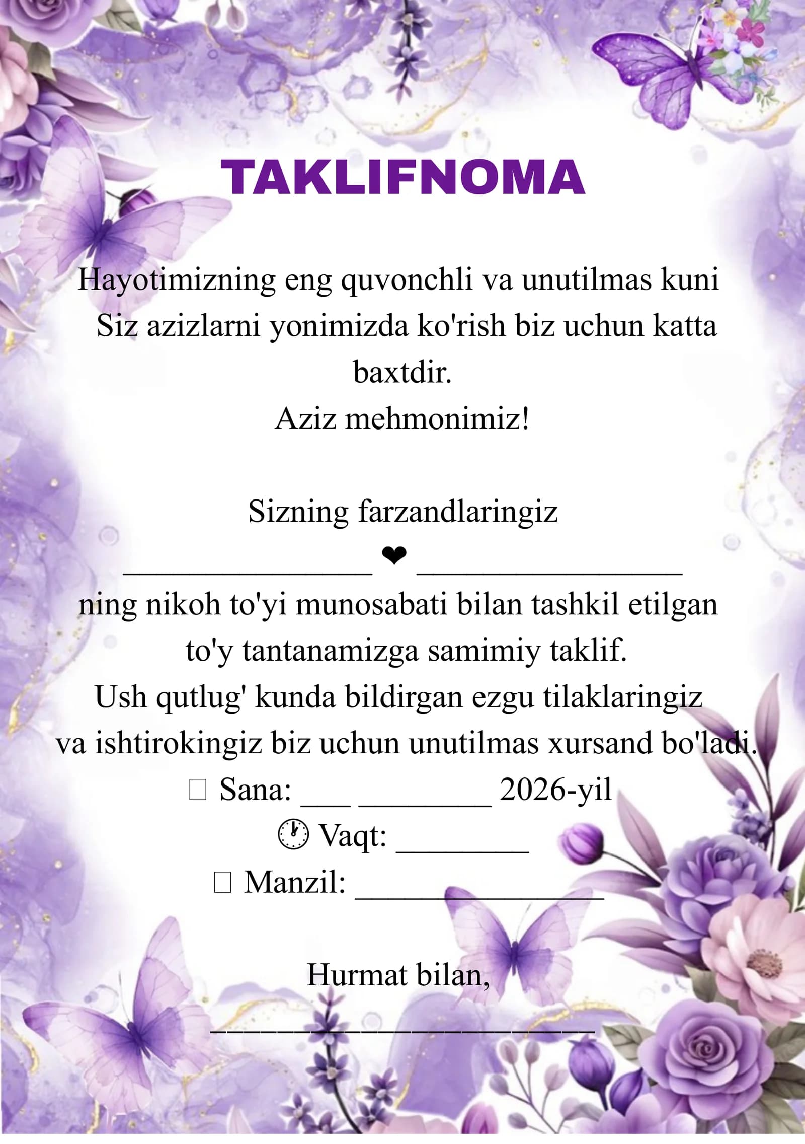 TAKLIFNOMA