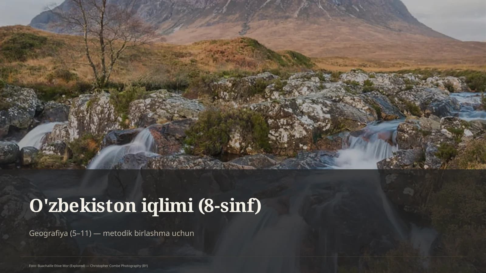 O'zbekiston iqlimi (8-sinf)