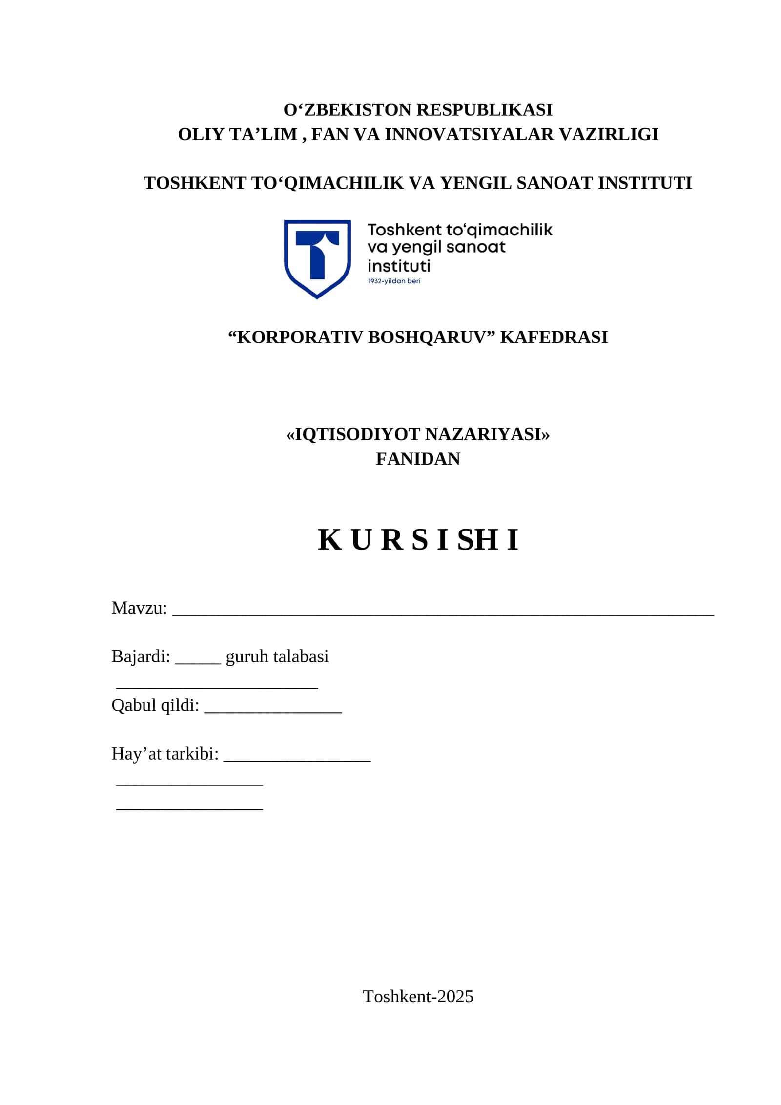 KURSI SHI