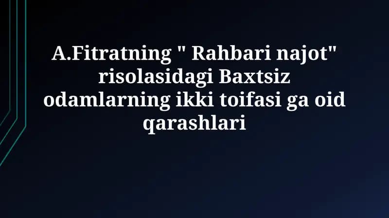 Rahbari najot