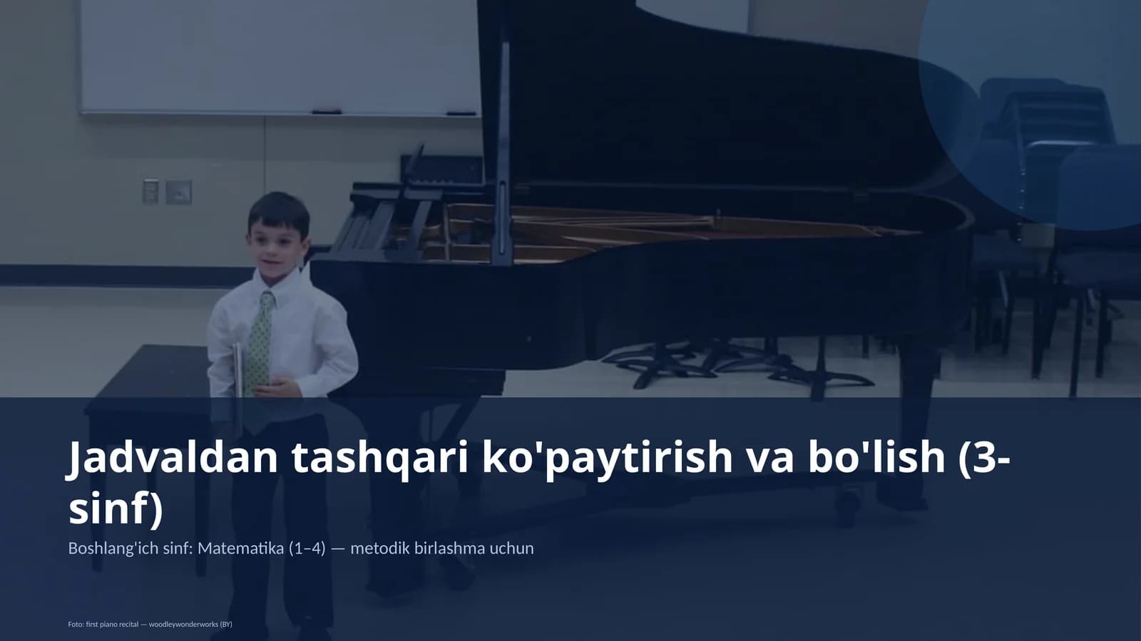 3-sinf Jadvaldan tashqari ko'paytirish va bo'lish