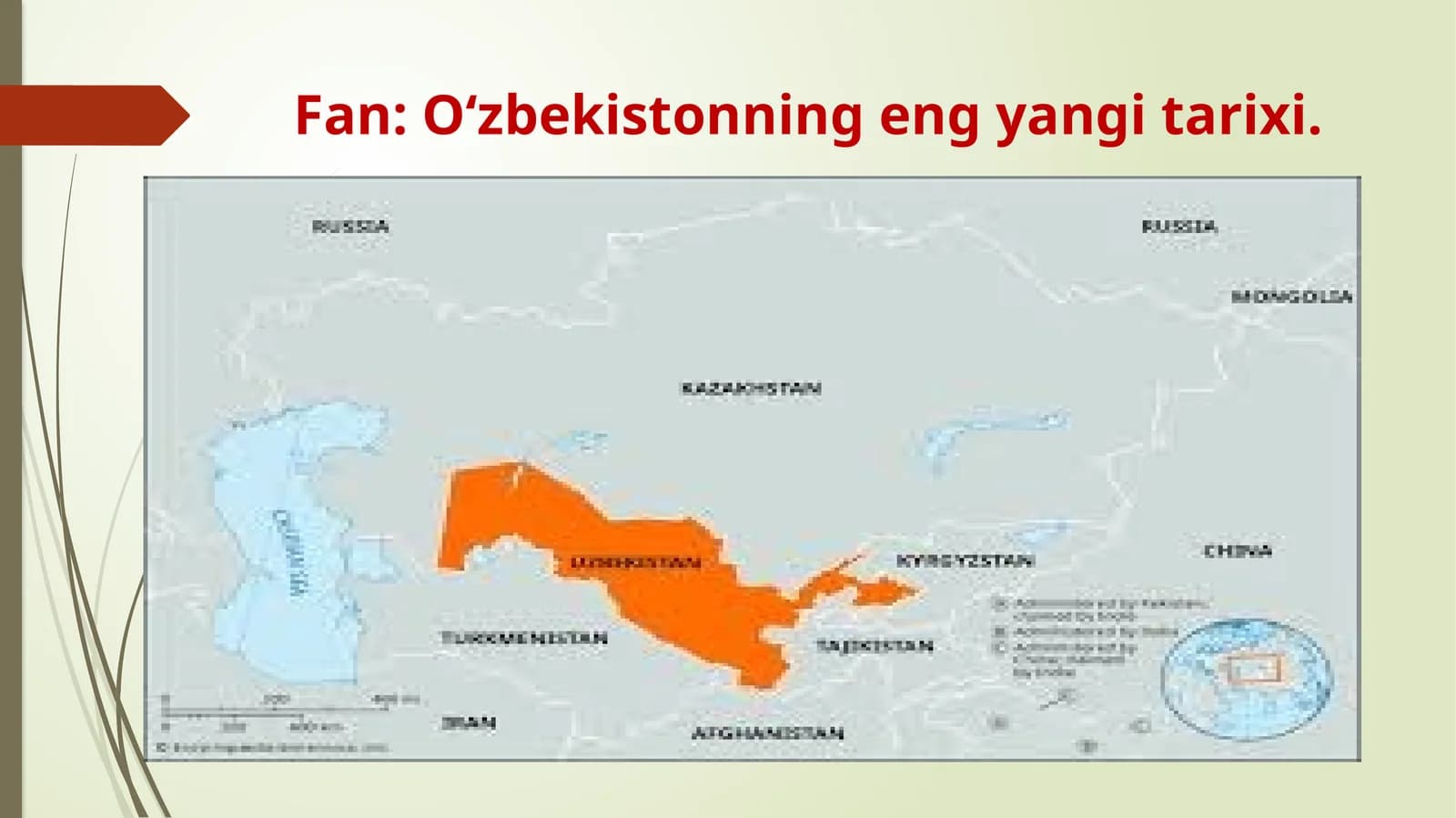 O‘zbekistonning eng yangi tarixi