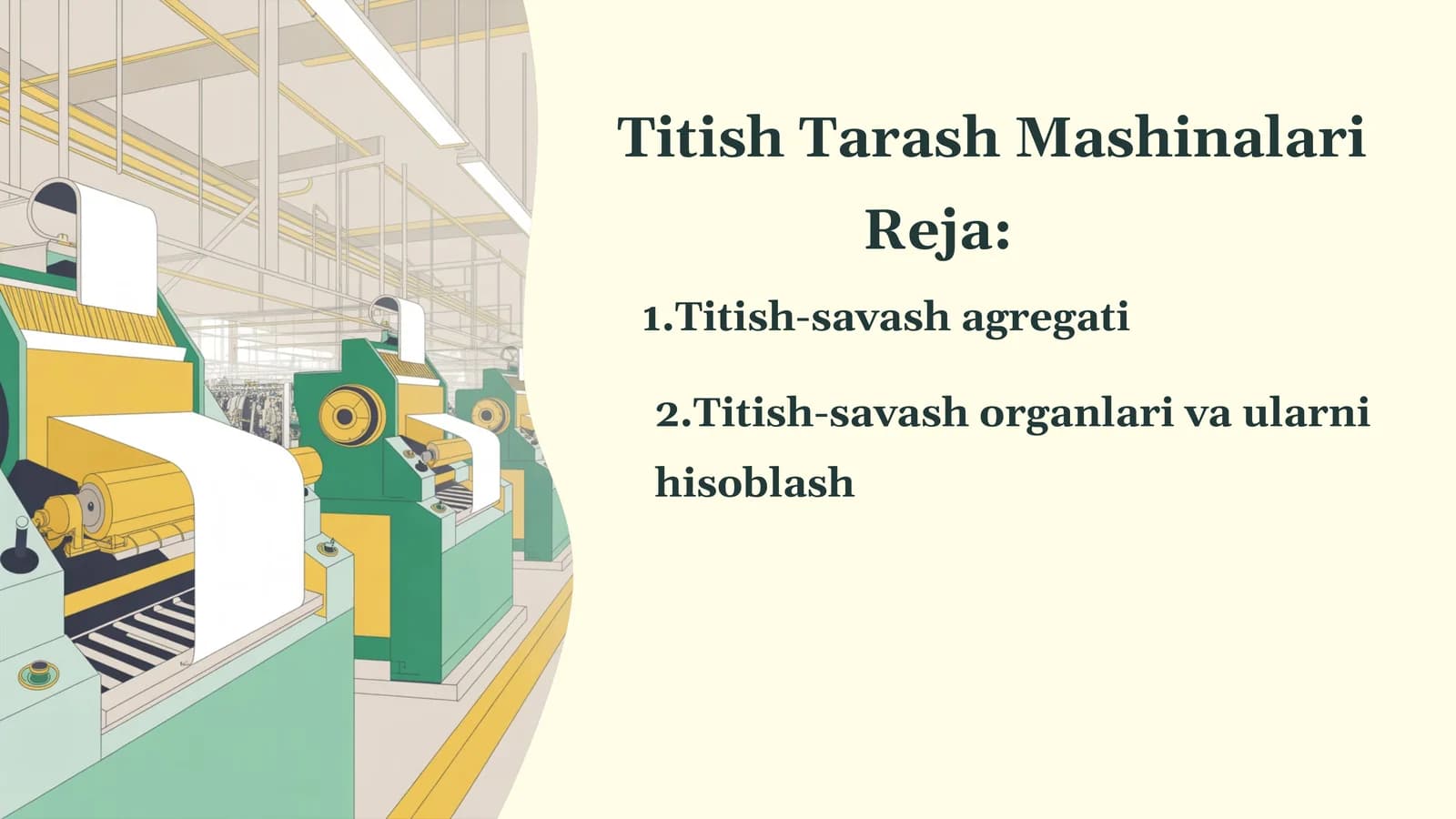 Titish Tarash Mashinalari