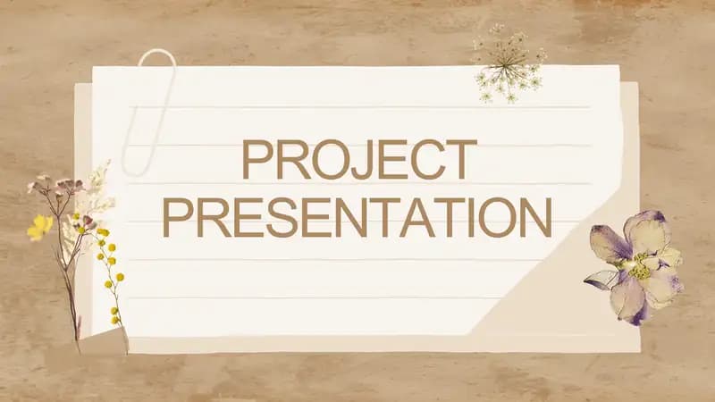 PROJECT PRESENTATION